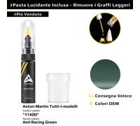 Vernice di ritocco per Aston Martin Tutti i modelli Codice: 1140D Aml Racing Gre