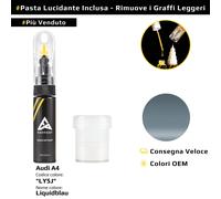 Auto Ritocco Vernice Per AUDI A4/S4/Q4 Code: LY5J LIQUIDBLAU