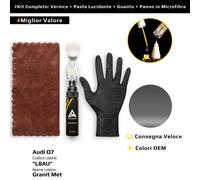 Vernice di ritocco per Audi Q7 Kit L8AU Granit Met