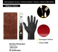 Vernice di ritocco per Bentley Flying Spur Kit 9531153 St. James Red