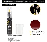 Vernice di ritocco per Cadillac Tutti i modelli Codice: WA132X Caught Red Handed