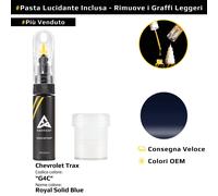 Vernice di ritocco per Chevrolet Trax Codice: G4C Royal Solid Blue