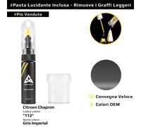 Vernice di ritocco per Citroen Chapron Codice: 112 Gris Imperial