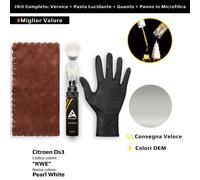 Vernice di ritocco per Citroen Ds3 Kit KWE Pearl White