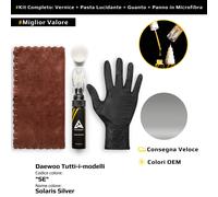 Vernice di ritocco per Daewoo Tutti i modelli Kit SE Solaris Silver