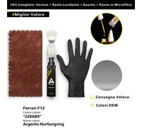 Vernice di ritocco per Ferrari F12 Kit 226689 Argento Nurburgring