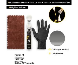 Vernice di ritocco per Ferrari Ff Kit 666131 Sabbia Al Tramonto
