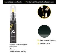 Vernice di ritocco per Ferrari Tutti i modelli Cod: 611 Verde British Racing