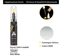 Vernice di ritocco per Ferrari Tutti i modelli Cod: 666082 Artic White