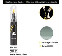 Vernice di ritocco per Fiat 500 Cod: 333/B Verde Spirito Libero