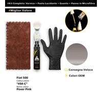 Vernice di ritocco per Fiat 500 Kit 494/C Pover Pink