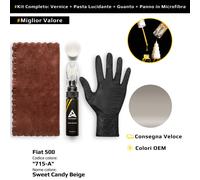 Vernice di ritocco per Fiat 500 Kit 715/A Sweet Candy Beige