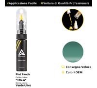 Vernice di ritocco per Fiat Panda Cod: 376/A Verde Ulivo