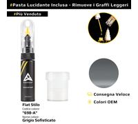 Vernice di ritocco per Fiat Stilo Codice: 698/A Grigio Tecno