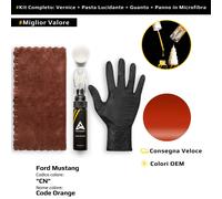 Vernice di ritocco per Ford Mustang Kit CN Code Orange