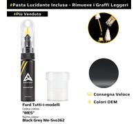 Vernice di ritocco per Ford Tutti i modelli Codice: MES Black Grey Me/Svo362