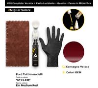 Vernice di ritocco per Ford Tutti i modelli Kit 6153/EM Em Medium Red