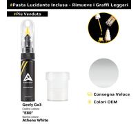 Vernice di ritocco per Geely Gx3 Codice: E80 Athens White