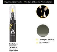 Vernice di ritocco per Gm Saturn Cod: WA882K Sage Green