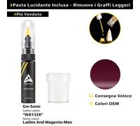Vernice di ritocco per Gm Sonic Codice: WA133X Ladies And Magenta-Man