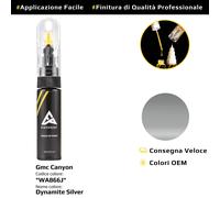 Vernice di ritocco per Gmc Canyon Cod: WA866J Dynamite Silver