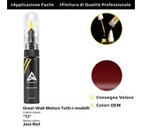 Vernice di ritocco per Great Wall Motors Tutti i modelli Cod: 1J Jazz Red