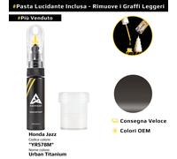 Vernice di ritocco per Honda Jazz Codice: YR578M Urban Titanium