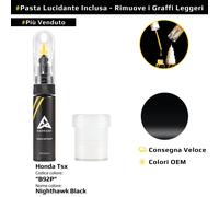 Vernice di ritocco per Honda Accord Kit B92P Nighthawk Black