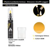 Vernice di ritocco per Honda Tutti i modelli Codice: Y49 Barbados Yellow