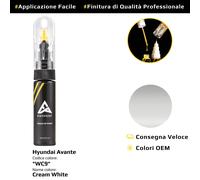 Vernice di ritocco per Hyundai Avante Cod: WC9 Cream White