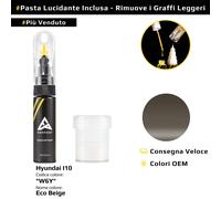 Vernice di ritocco per Hyundai I10 Codice: W6Y Eco Beige
