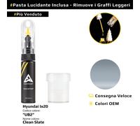 Vernice di ritocco per Hyundai Ix20 Codice: UB2 Clean Slate