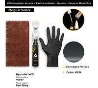 Vernice di ritocco per Hyundai Ix20 Kit YT3 Iron Grey
