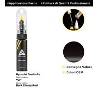 Vernice di ritocco per Hyundai Santa Fe Cod: 5J Dark Cherry Red