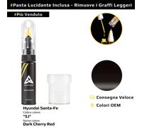 Vernice di ritocco per Hyundai Santa Fe Codice: 5J Dark Cherry Red