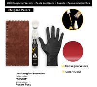 Vernice di ritocco per Lamborghini Huracan Kit 5050M Rosso Foco