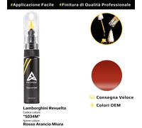 Vernice di ritocco per Lamborghini Revuelto Cod: 5034M Rosso Arancio Miura