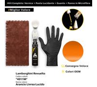 Vernice di ritocco per Lamborghini Revuelto Kit 4011M Arancio Livrea Lucido