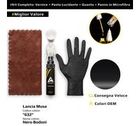 Vernice di ritocco per Lancia Musa Kit 632 Nero Bodoni