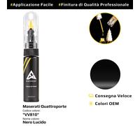 Vernice di ritocco per Maserati Quattroporte Cod: VV810 Nero Lucido