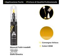Vernice di ritocco per Maserati Tutti i modelli Cod: 231235 Giallo Ginestra