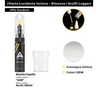 Vernice di ritocco per Mazda Capella Codice: A4D Arctic White