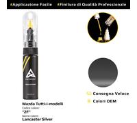 Vernice di ritocco per Mazda Tutti i modelli Cod: 2F Lancaster Silver