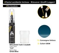 Vernice di ritocco per Mitsubishi Tutti i modelli Codice: TJ7 Green Blue