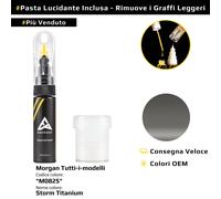 Vernice di ritocco per Morgan Tutti i modelli Codice: M0825 Storm Titanium