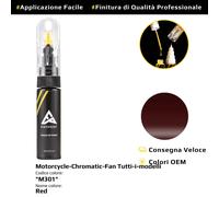 Vernice di ritocco per Motorcycle Chromatic Fan Tutti i modelli Cod: M301 Red