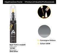 Vernice di ritocco per Opel Tutti i modelli Cod: D798 Skid Silver