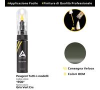 Vernice di ritocco per Peugeot Tutti i modelli Cod: ESQ Gris Vert Crs