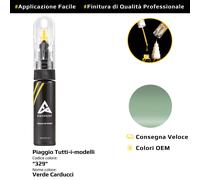 Vernice di ritocco per Piaggio Tutti i modelli Cod: 329 Verde Carducci