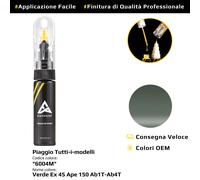 Vernice di ritocco per Piaggio Tutti i modelli Cod: 6004M Verde Ex 45 Ape 150 Ab